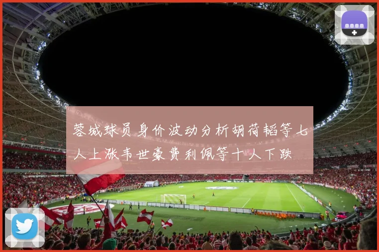 蓉城球员身价波动分析胡荷韬等七人上涨韦世豪费利佩等十人下跌