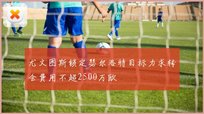 尤文图斯锁定瑟尔洛特目标力求转会费用不超2500万欧